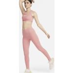 Reduzierte Pinke Nike Zenvy Damenleggings aus Nylon 