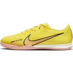 Gelbe Nike Mercurial Vapor Hallenfußballschuhe für Herren Größe 40 
