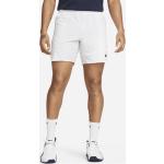 NikeCourt Dri-FIT Advantage Herren-Tennisshorts (ca. 18 cm) - Weiß