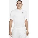 Weiße Nike Dri-Fit Herrenpoloshirts & Herrenpolohemden Größe L 