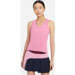 Reduzierte Pinke Nike Tank-Tops aus Polyester für Damen Größe L für den für den Sommer 