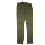 Armeegrüne Nile Stretch-Jeans aus Baumwollmischung für Damen Weite 30, Länge 32 