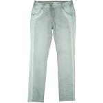 Graue Nile Slim Fit Jeans aus Baumwollmischung für Damen Weite 32, Länge 32 