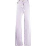 Reduzierte Pinke Bestickte Nina Ricci Nina Jeans mit Stickerei mit Reißverschluss aus Baumwolle für Damen Größe S 
