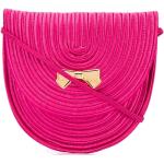 Reduzierte Rosa Vintage Damenschultertaschen & Damenshoulderbags aus Satin Klein 