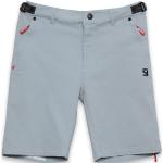 Blaue Chino-Shorts mit Reißverschluss aus Baumwolle für Herren Größe XXL 
