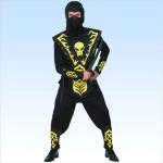 Bunte Ninja-Kostüme für Herren Einheitsgröße 