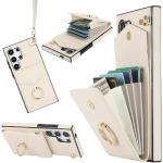 Weiße Samsung Galaxy S24 Ultra Hüllen Art: Flip Cases mit Bildern für Damen 