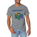 Peachfarbene Kurzärmelige Nintendo Super Mario Mario T-Shirts für Herren Größe XXL 