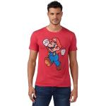 Nintendo Herren Super Mario Jump Pose T-Shirt, Rot meliert, 3X-Groß