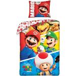Reduzierte Bunte Super Mario Kissenbezüge & Kissenhüllen aus Baumwolle maschinenwaschbar 70x90 2-teilig 