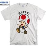 Weiße Oversize Super Mario T-Shirts für Herren 