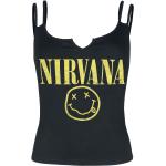Nirvana Top - Smiley Venus - S bis XXL - für Damen - Größe S - schwarz - EMP exklusives Merchandise