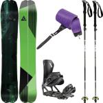 NITRO DOPPLEGANGER + VERTICAL SPLIT | Snowboard Splitboard Set 2024 160cm L (EU 42.5 - 47.5)