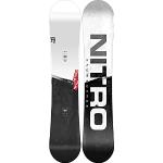 Nitro Herren Prime Raw 22 All Mountain Beginner Wide Board für große Füße Snowboard, Multicolour, 163