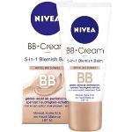 Cremefarbene Deutsche NIVEA BB Cream BB Creams 50 ml LSF 15 gegen große Poren für medium Hauttöne 
