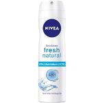 Nivea Fresh Natural Deo Spray, 4er Pack (4 x 150 ml)