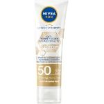 Deutsche NIVEA Sun Creme Sonnenschutzmittel 40 ml LSF 50 für  empfindliche Haut für das Gesicht für Damen 