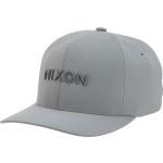 Graue Nixon Flex-Caps aus Polyester Größe XL 