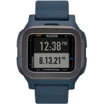 Nixon Herren Digital Quarz Uhr mit Silikon Armband A1324-307-00