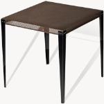 Schwarze Industrial Design Tische lackiert aus Metall Breite 50-100cm, Höhe 50-100cm, Tiefe 50-100cm 