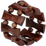 NKlaus Holzarmbänder aus Holz für Damen 