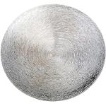 Silberne 14 cm NKlaus Runde Kerzenteller aus Aluminium 