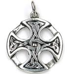 Silberne Motiv Keltische Anhänger aus Silber für Damen 