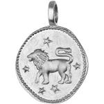 Silberne NKlaus Löwe-Anhänger mit Löwen-Motiv aus Silber für Herren 