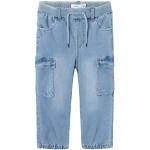Reduzierte Blaue name it Baggy Jeans für Kinder aus Denim für Jungen Größe 110 