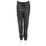 NO KA OI Jogger Pants Metallic Effect 2 = M black silver Pua Pants NEW