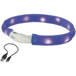 Blaue Leuchthalsbänder & LED Halsbänder aus Silikon 