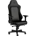 Schwarze Gaming Stühle & Gaming Chairs aus Kunstleder mit verstellbarer Rückenlehne 