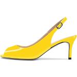 Gelbe Sexy High Heels & Stiletto-Pumps rutschfest für Damen Größe 39 