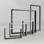 Schwarze Moderne Möbelserien lackiert Breite 0-50cm, Höhe über 500cm, Tiefe 0-50cm 
