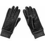 Schwarze Mey&Edlich Gefütterte Handschuhe aus Leder für Herren Größe XL für den für den Winter 
