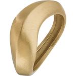 NOELANI Damen Ring "Wave 2032743", Edelstahl, gold