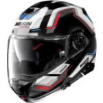 NOLAN Helme N100-5 Upwind N-Com Black / White / Blue / Red XL