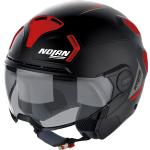 NOLAN Helme N30-4 T Inception Flat Black / Red S
