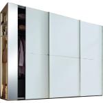 Reduzierte Weiße Minimalistische Nolte Möbel Schwebetürenschränke aus Glas Breite 250-300cm, Höhe 300-350cm, Tiefe 0-50cm 