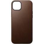 Braune Nomad iPhone 15 Hüllen aus Leder 