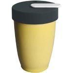 Dunkelbraune Coffee-to-go-Becher & Travel Mugs 250 ml aus Porzellan 