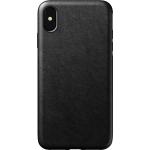 Schwarze Elegante Nomad iPhone XS Max Cases aus Leder 