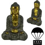 Goldene Asiatische 37 cm Buddha Figuren 
