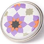 Noosa Chunk 098 Souk Tile purple/white-ceramic