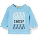 Blaue Langärmelige Noppies Bio Printed Shirts für Kinder & Druck-Shirts für Kinder für Babys Größe 62 