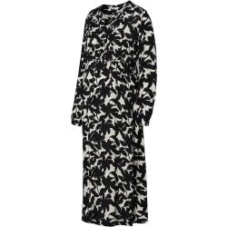 Noppies Damen Kleid 'Isaya' schwarz / weiß, Größe L schwarz / weiß 40