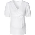 Weiße Noppies Umstands-T-Shirts aus Baumwolle für Damen Größe S 