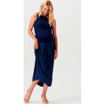 Blaue Nachhaltige Umstandsjeansröcke aus Viskose für Damen Größe XS 