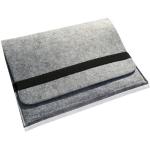 Noratio universal Notebooktasche / Sleeve Deluxe Filz mit Innentasche für 11,1" Geräte - silber